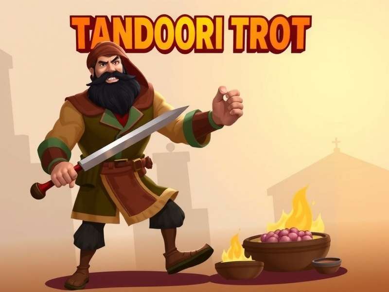 Tandoori Trot Adventure Game Tandoori Trot Game Banner